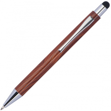 Logo trade advertising products picture of: Wooden ballpen BILZEN