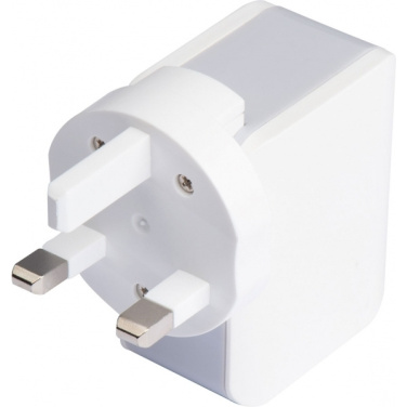 Logo trade advertising products picture of: Travel adapter ANTWERP