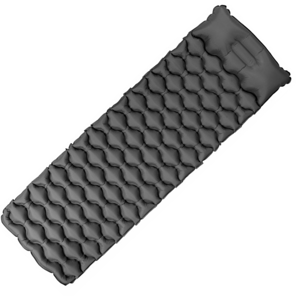 Logo trade promotional items picture of: Inflatable mat SAJAMA Schwarzwolf