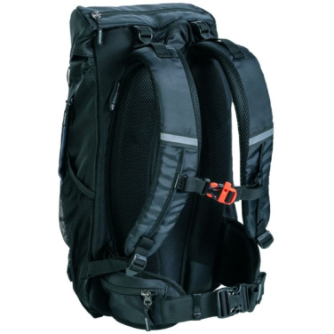 Logo trade promotional giveaways image of: Backpack KANDER Schwarzwolf