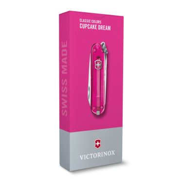 Logotrade promotional item picture of: Pocket knife Classic SD transparent Victorinox