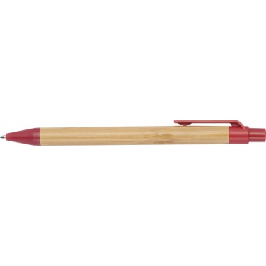 Logotrade promotional items photo of: Wheatstraw and bamboo ballpen HALLE