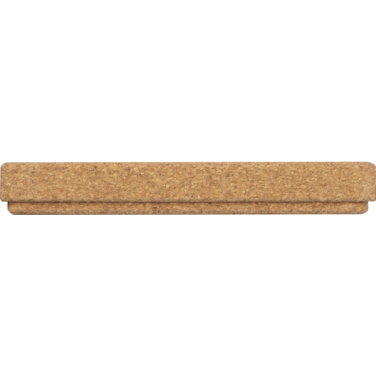 Logo trade promotional item photo of: Twist-ballpen metal and cork LILLEHAMMER