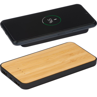 Logotrade promotional merchandise image of: Wireless charger and powerbank 8000 mAh MILAN