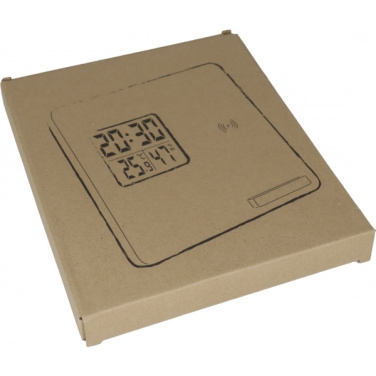 Logotrade business gift image of: Bamboo weather station GRANADA