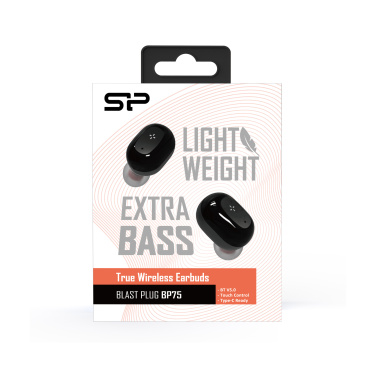 Logotrade promotional gifts photo of: WIRLESS HEADPHONES BP80 SILICON POWER