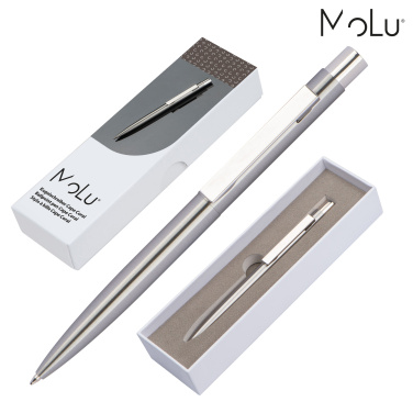 Logotrade business gift image of: Stainless steel pen CAPE CORAL MoLu