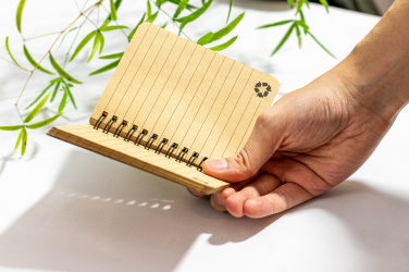 Logotrade promotional item image of: A6 notebook PHOENIX