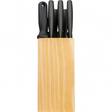 Logo trade promotional gifts image of: Knife block BERLIN