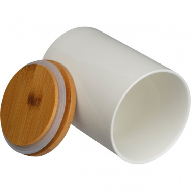 Logo trade promotional giveaways image of: Ceramic jar NIJMEGEN 750 ml