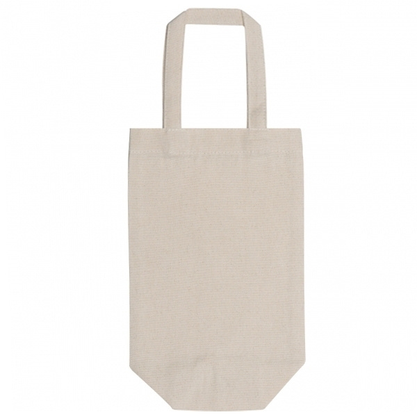 Logo trade promotional giveaway photo of: Cotton wine bag NICE