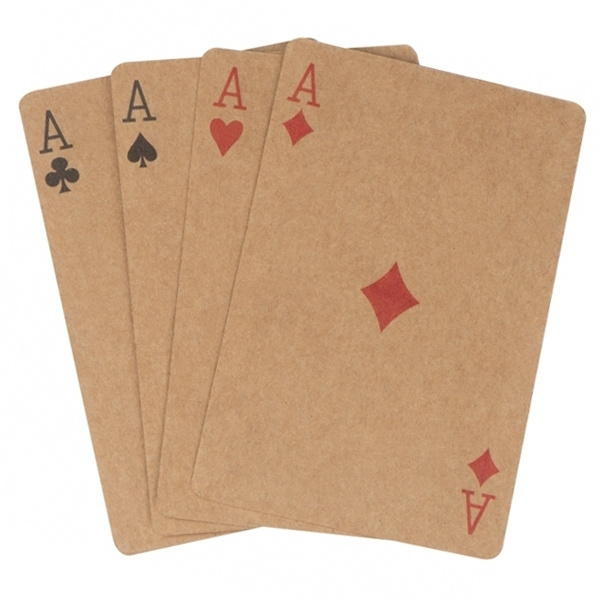 Logotrade promotional giveaway image of: Playing cards NEW CASTLE