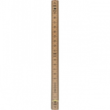 Logo trade promotional item photo of: Folding rule ST. GALLEN