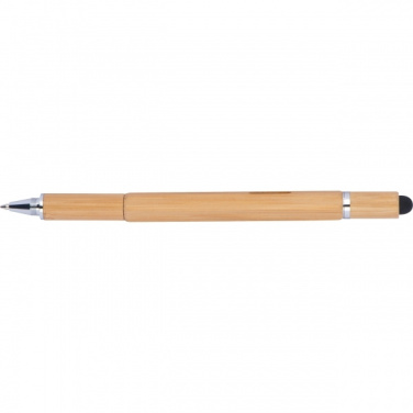 Logo trade promotional giveaways picture of: 6in1 multifunctional pen COIMBRA