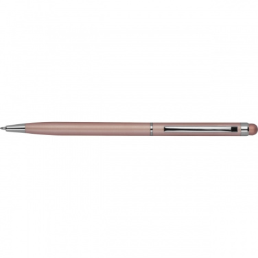 Logo trade promotional item photo of: Ball pen with touch function CATANIA