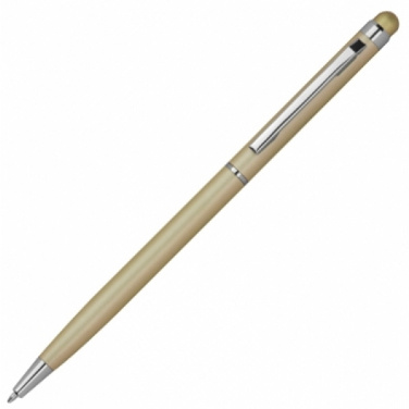 Logo trade promotional giveaways image of: Ball pen with touch function CATANIA