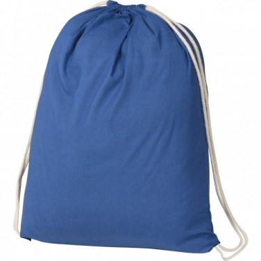 Logotrade advertising product picture of: Cotton gym bag BUDAPEST