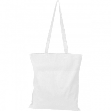 Logo trade promotional merchandise photo of: Cotton bag with long handles COPENHAGEN