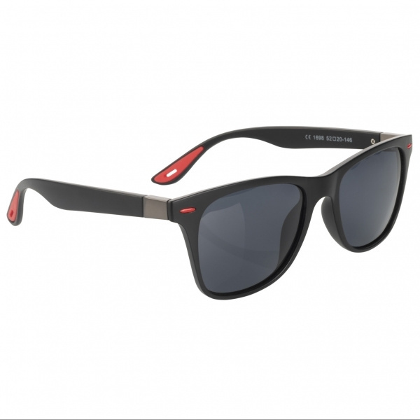 Logo trade promotional gift photo of: Sunglasses MAHAVELI Schwarzwolf