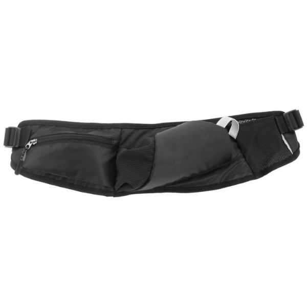 Logo trade promotional giveaways picture of: Sport belt bag MAFADI Schwarzwolf
