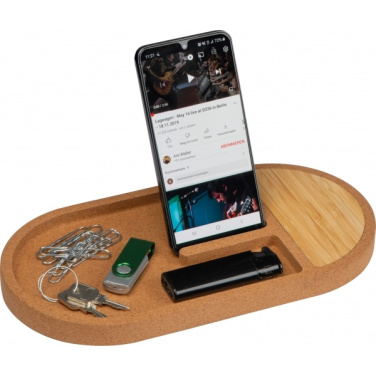 Logotrade advertising product picture of: Desk organiser with charging station LANCASTER