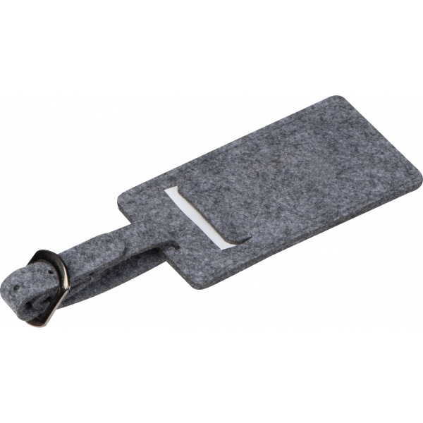 Logo trade promotional merchandise photo of: Felt Suitcase Tag PORTLAND