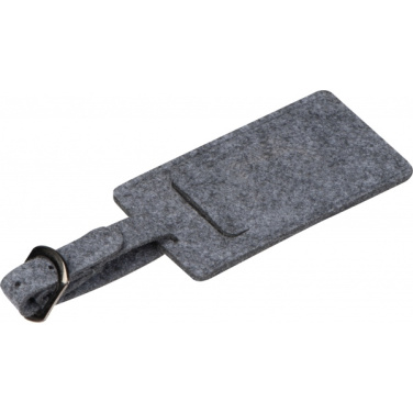 Logotrade promotional item image of: Felt Suitcase Tag PORTLAND