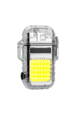 Logo trade corporate gifts picture of: Electrical lighter CALBUCO Schwarzwolf