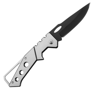 Logotrade promotional merchandise photo of: Folding knife GEDIZ Schwarzwolf