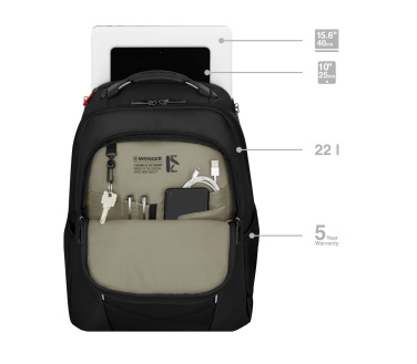 Logo trade advertising product photo of: Backpack Wenger Altair 15,6''
