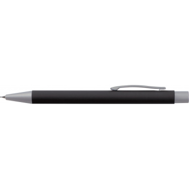 Logo trade promotional gifts picture of: Mechanical pencil soft touch ANCONA
