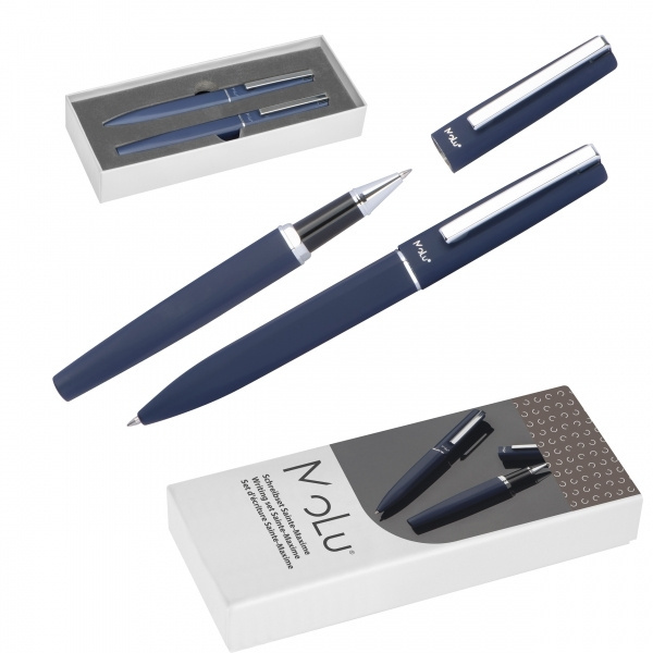 Logotrade corporate gift picture of: Writing set soft touch SAINTE MAXIME MoLu