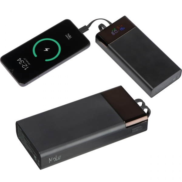 Logo trade promotional items image of: Power bank 20 000 mAh MARABELLA MoLu