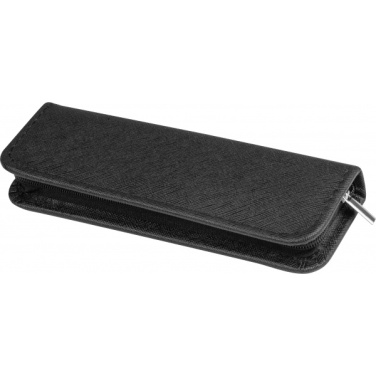 Logo trade promotional merchandise image of: Writing set soft touch Uppsala