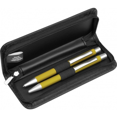 Logotrade corporate gift picture of: Writing set soft touch Uppsala