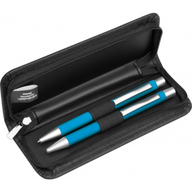Logotrade advertising product picture of: Writing set soft touch Uppsala
