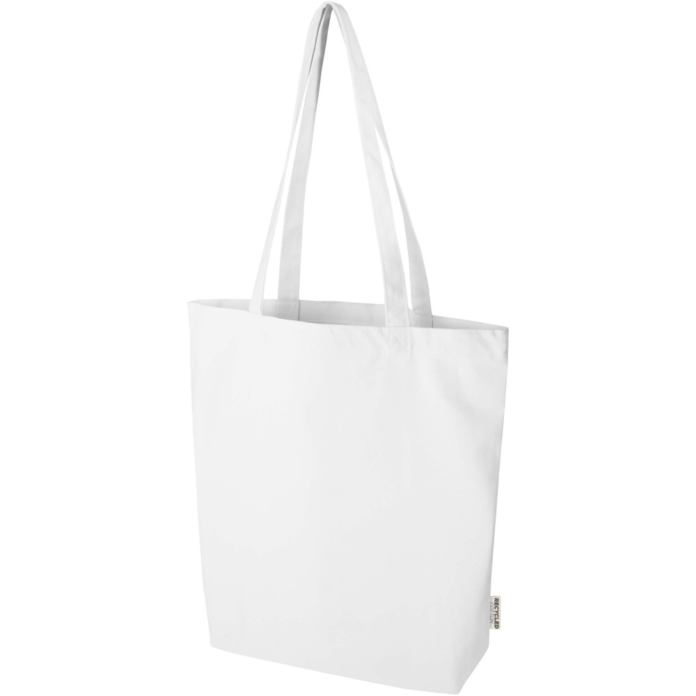 Logo trade promotional item photo of: Florida 270 g/m² GRS recycled tote bag 10L
