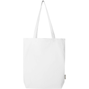 Logo trade promotional product photo of: Florida 270 g/m² GRS recycled tote bag 10L