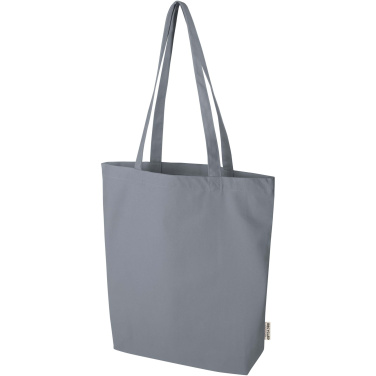 Logo trade promotional products picture of: Florida 270 g/m² GRS recycled tote bag 10L
