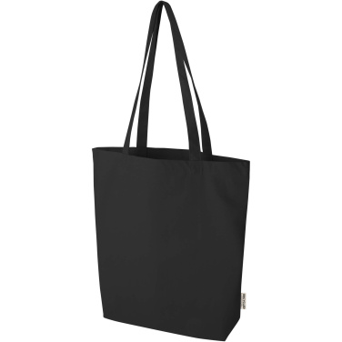 Logo trade promotional gifts image of: Florida 270 g/m² GRS recycled tote bag 10L