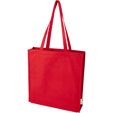 Logotrade promotional gifts photo of: Florida 270 g/m² GRS recycled gusset tote bag 14L