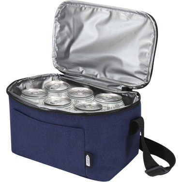 Logo trade corporate gift photo of: Tundra 6-can GRS RPET cooler bag 5L