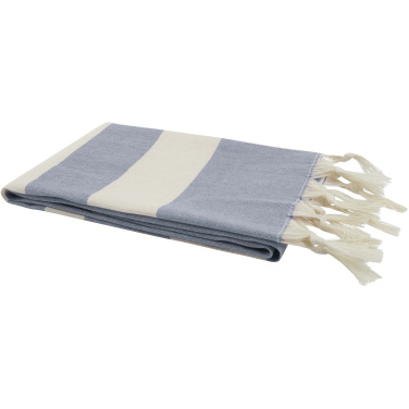 Logo trade promotional gift photo of: Anders hammam towel 147 x 75.5 cm