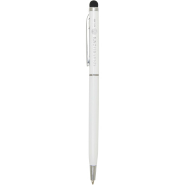 Logo trade promotional giveaways picture of: Ore aluminium ballpoint pen with stylus