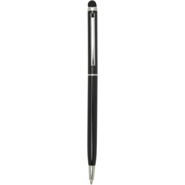 Logo trade corporate gift photo of: Ore aluminium ballpoint pen with stylus