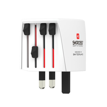 Logo trade promotional giveaway photo of: SKROSS World Travel Adapter MUV Micro