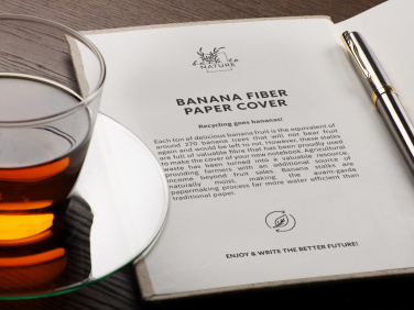 Logotrade corporate gifts photo of: Recycled Banana Notebook 209734200