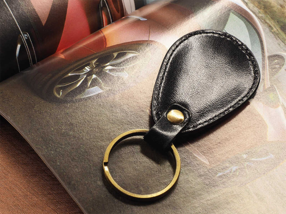 Logo trade corporate gifts image of: Keyring 59004500