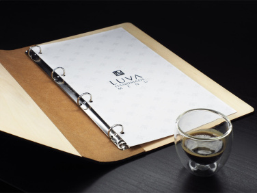 Logo trade promotional giveaways image of: Menu cover 1109121