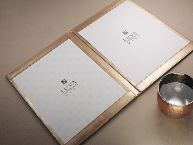 Logo trade promotional gifts picture of: Menu cover 2091322